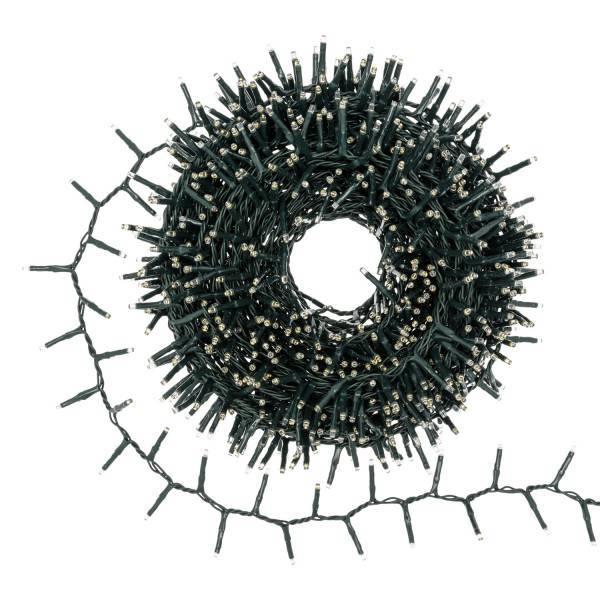 Lotti - Guirlande lumineuse Boa Rouge et blanche multiflash 20M D6cm 1000 mini LED 31V IP44 Lotti - Image 8