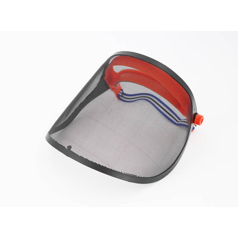 Visière de protection grillagée réglable avec pare-soleil - Image 1