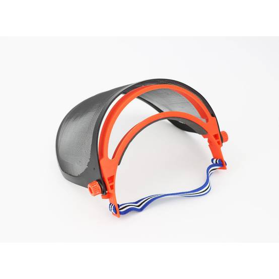 Visière de protection grillagée réglable avec pare-soleil - Image 2