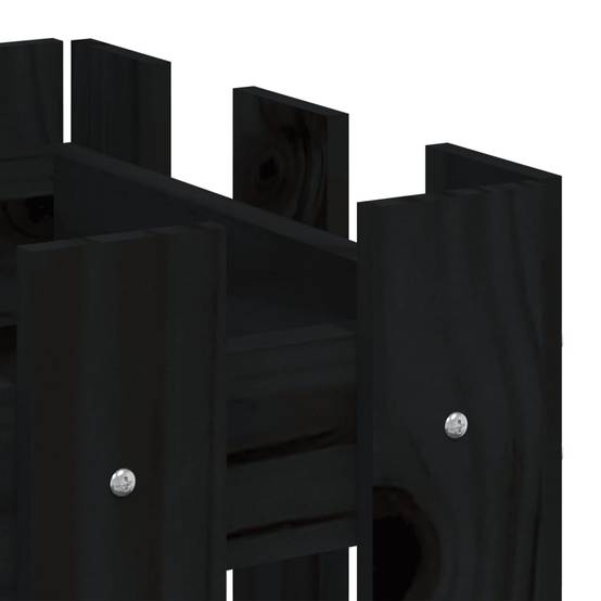 Prolenta Premium - Jardinière bois noir 60 x 30 x 30 cm - Prolenta premium p321.4 - Image 7