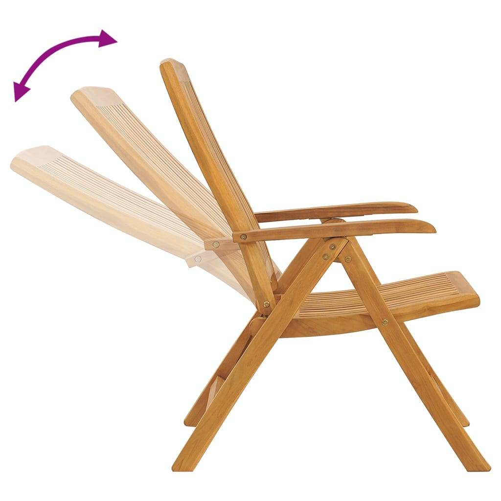 Chaise bois composite 4 places tissu marron  60 x 74,5 x 104 cm  - Prolenta premium  p3399.0 - Image 3