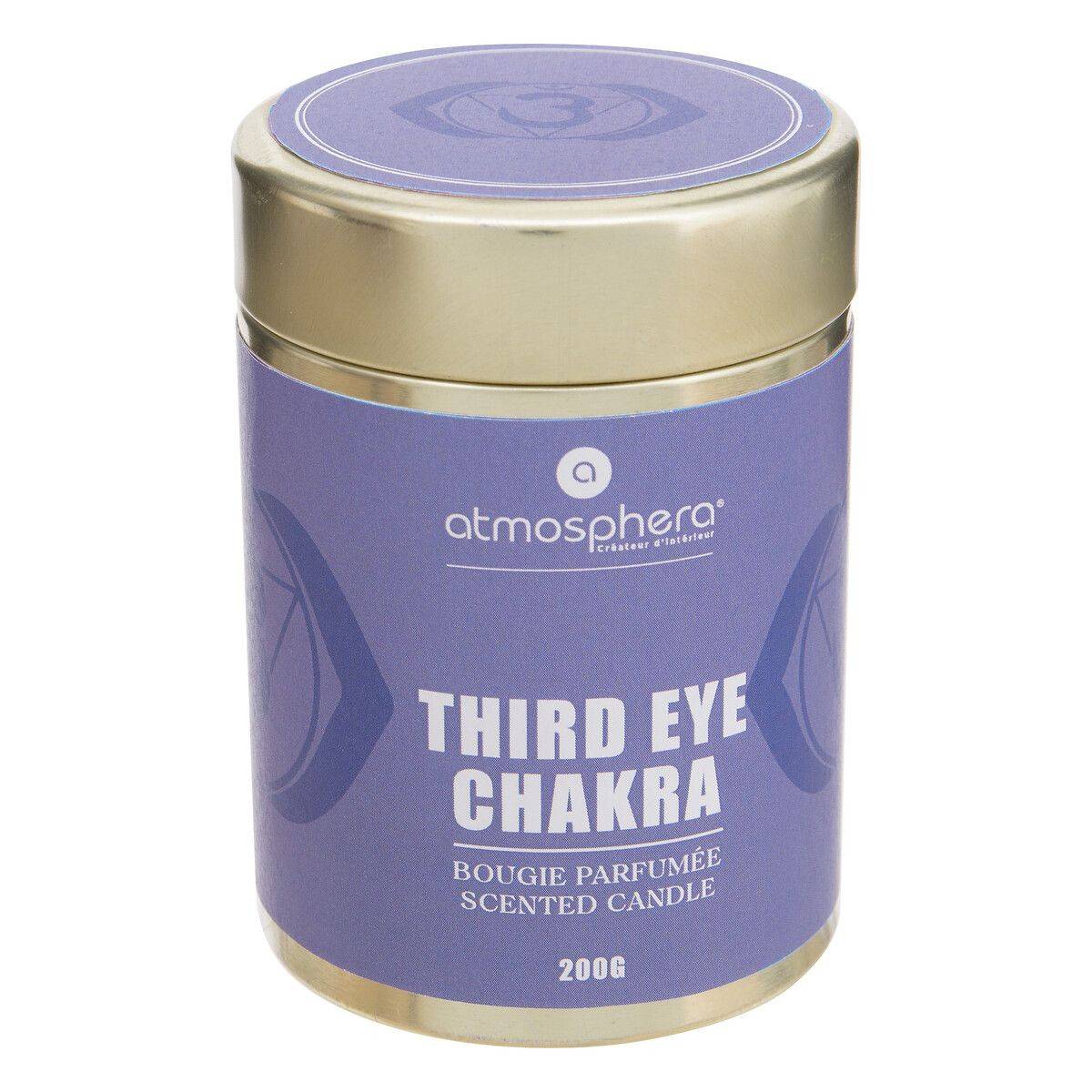 Atmosphera - Bougie Parfumée "Chakra" 200g Mauve Couronne - Image 1