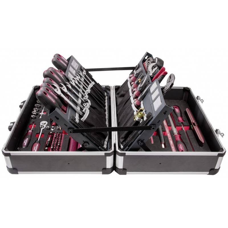 Coffret d'outils pro P500 Hightech 3/8' KRAFTWERK - 154 pièces - 202.500.001 - Image 2