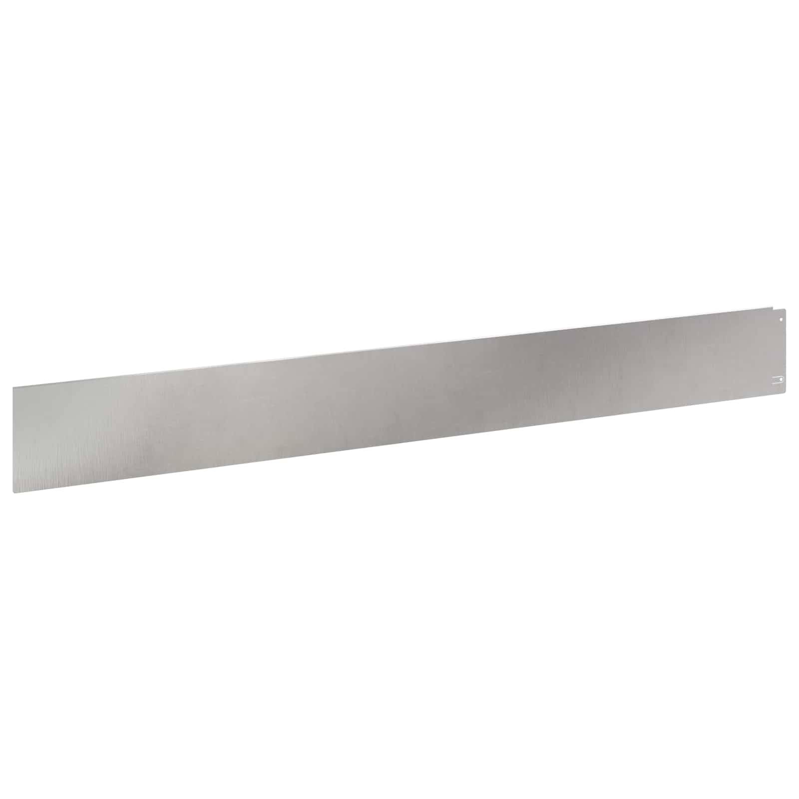 Bordure pelouse acier aménagement jardin création lignes 100x12cm argenté - ComfortXL Outdoor Living - Image 2