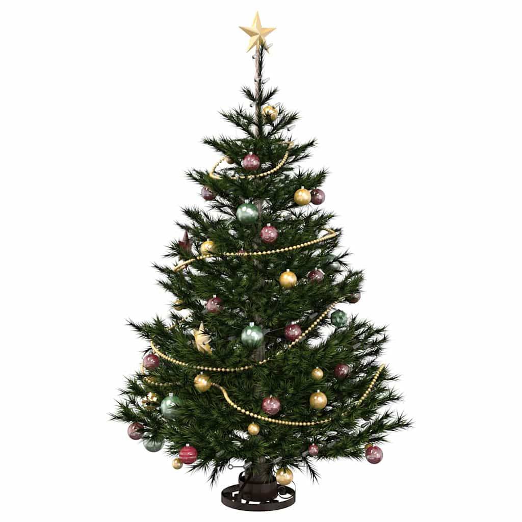 Vidaxl - Pied de Sapin de Noël Cuivre antique 40 x 40 x 20.5 cm Acier vidaXL 42019193 - Image 4