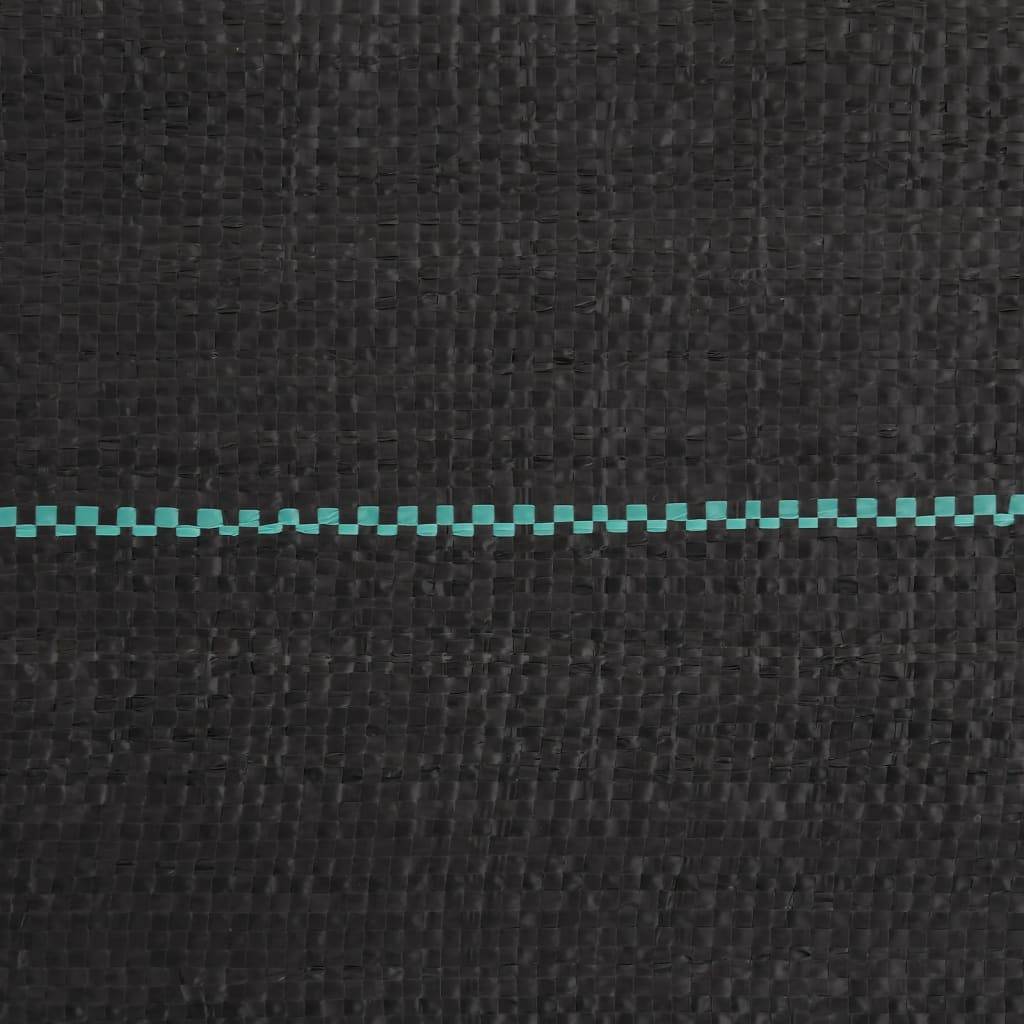 Vidaxl - Membrane anti-mauvaises herbes noir 0,5x25 m PP vidaXL 4005138 - Image 7