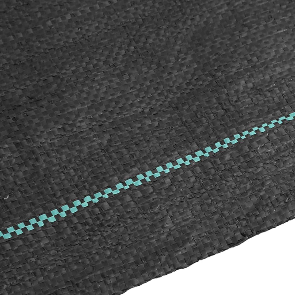 Vidaxl - Membrane anti-mauvaises herbes noir 0,5x25 m PP vidaXL 4005138 - Image 6