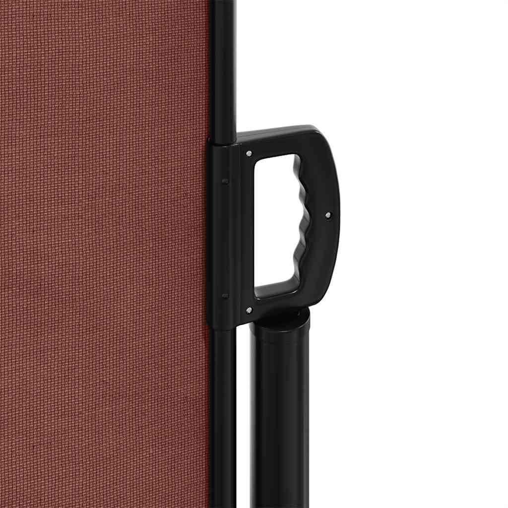 Store Banne - Auvent latéral rétractable marron 200x600 cm - MEUBLE PRO-JU5160 - Image 8