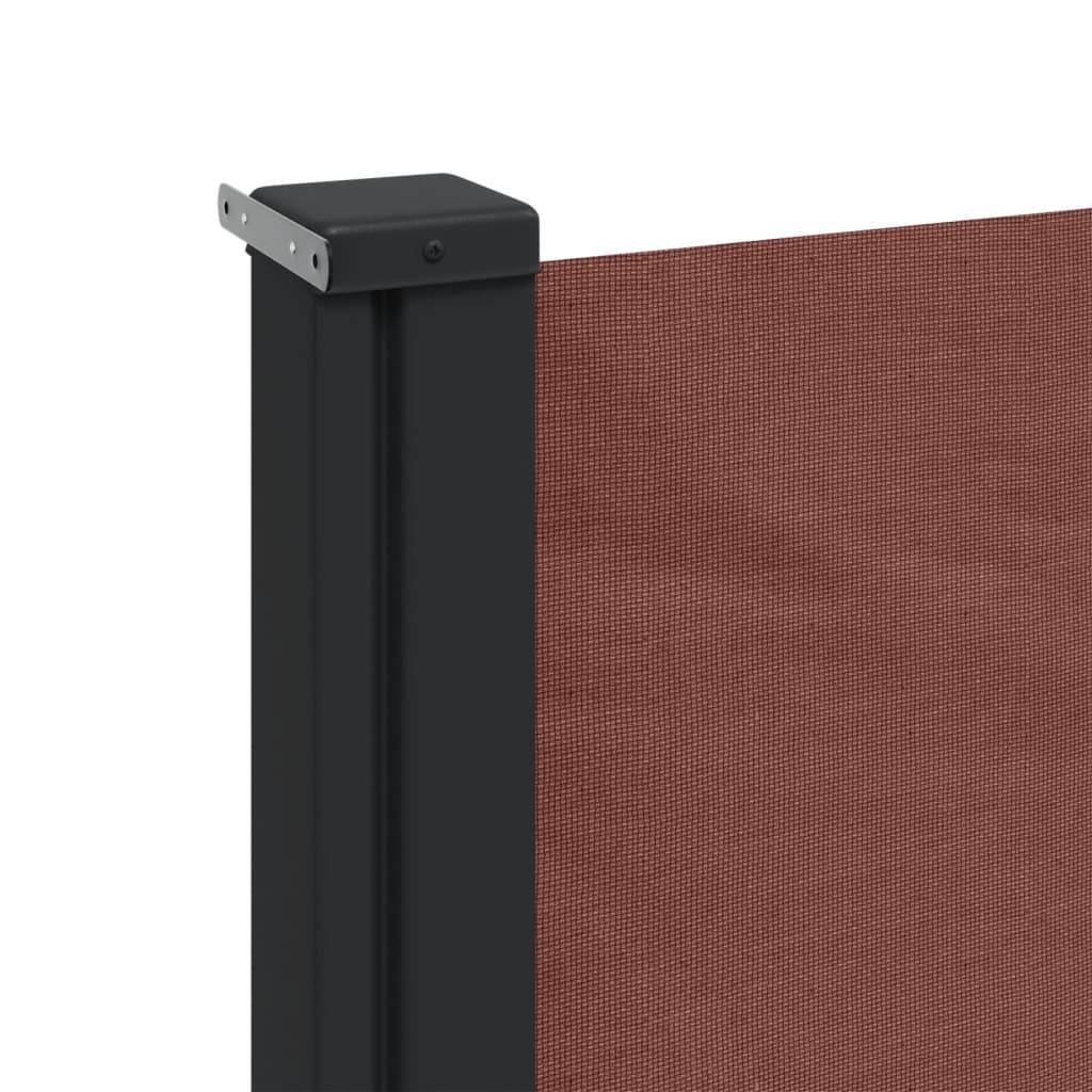 Store Banne - Auvent latéral rétractable marron 200x600 cm - MEUBLE PRO-JU5160 - Image 7