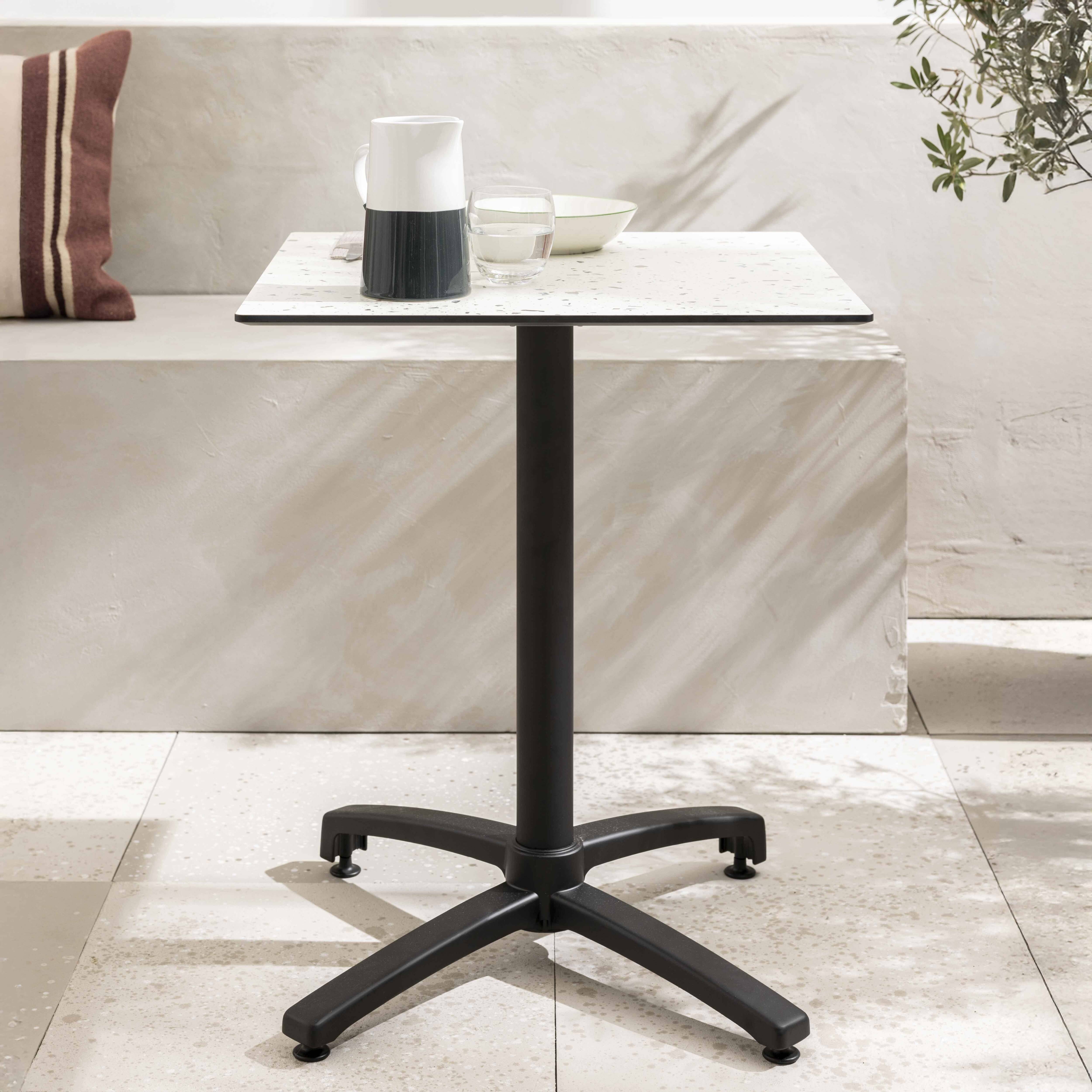 Oviala - Table de terrasse 60 cm inclinable terrazzo Opéra - Oviala - Image 2