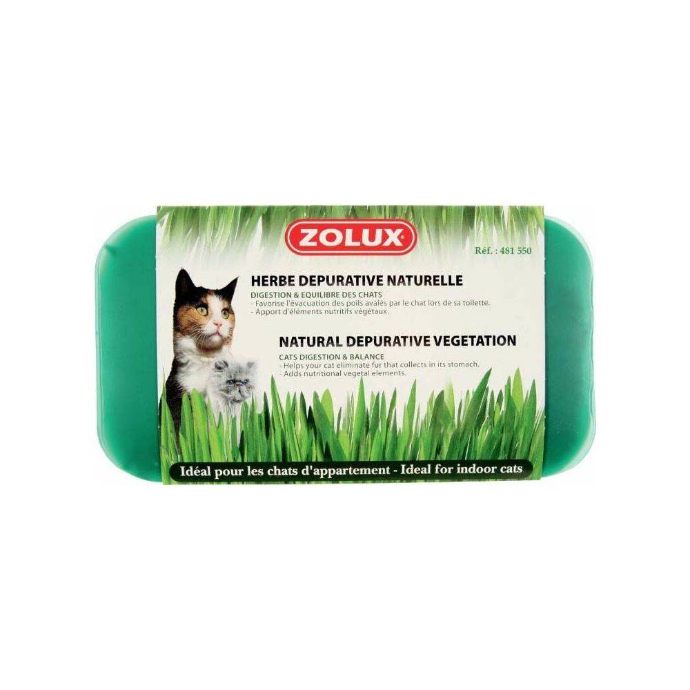 Zolux - Herbe à chat dépurative naturelle (Lot de 3) - Image 4