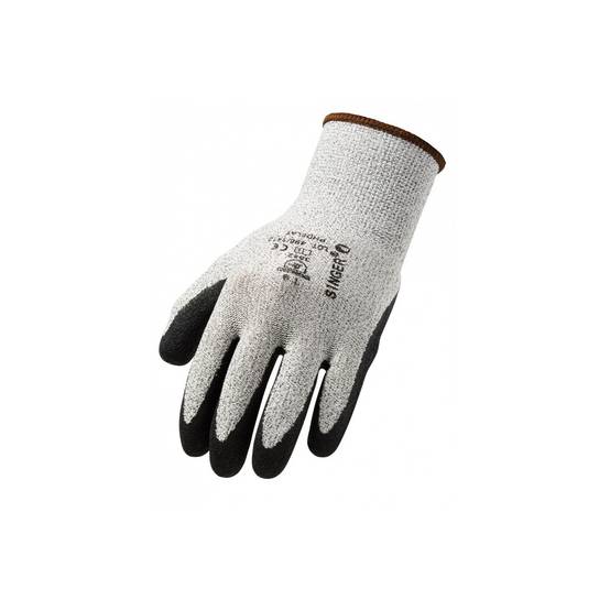 Gant anti coupure niveau c T.11 polyéthylène gris Singer - Image 4
