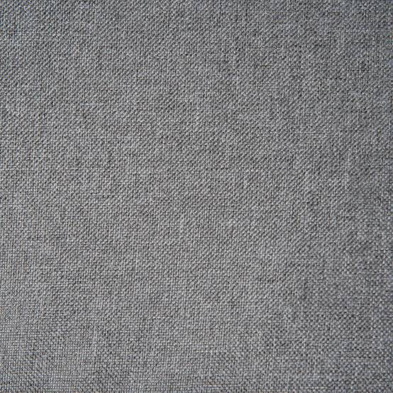 Sellerie pour fauteuil à bascule en PE rotin et acier avec coutures boutonnées, coloris marron et gris - Image 7