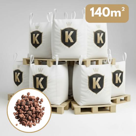 Galet marbre rose 25/40 mm – Pack 7 Big Bag +/- 1,5T – 140 m² - Image 1