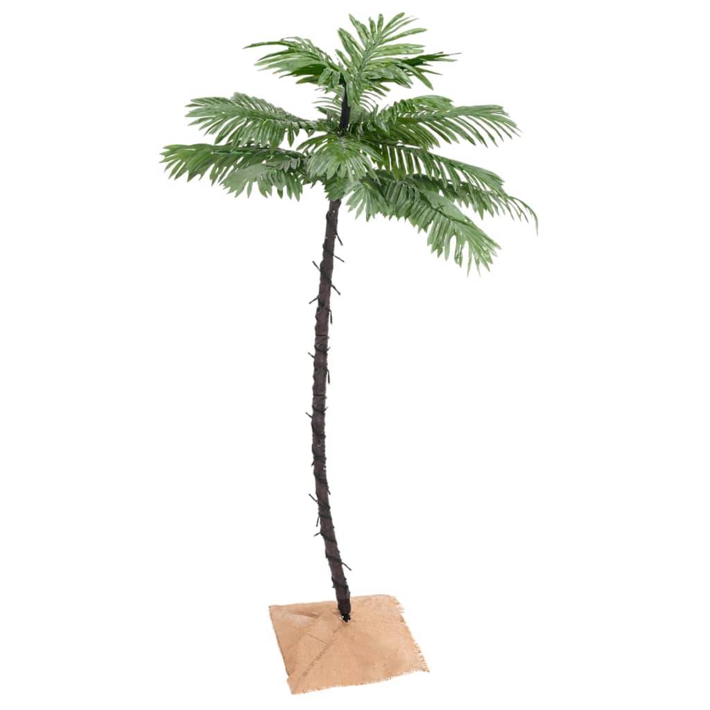 Vidaxl - Palmier à LED 88 LED Blanc chaud 150 cm vidaXL 345137 - Image 2