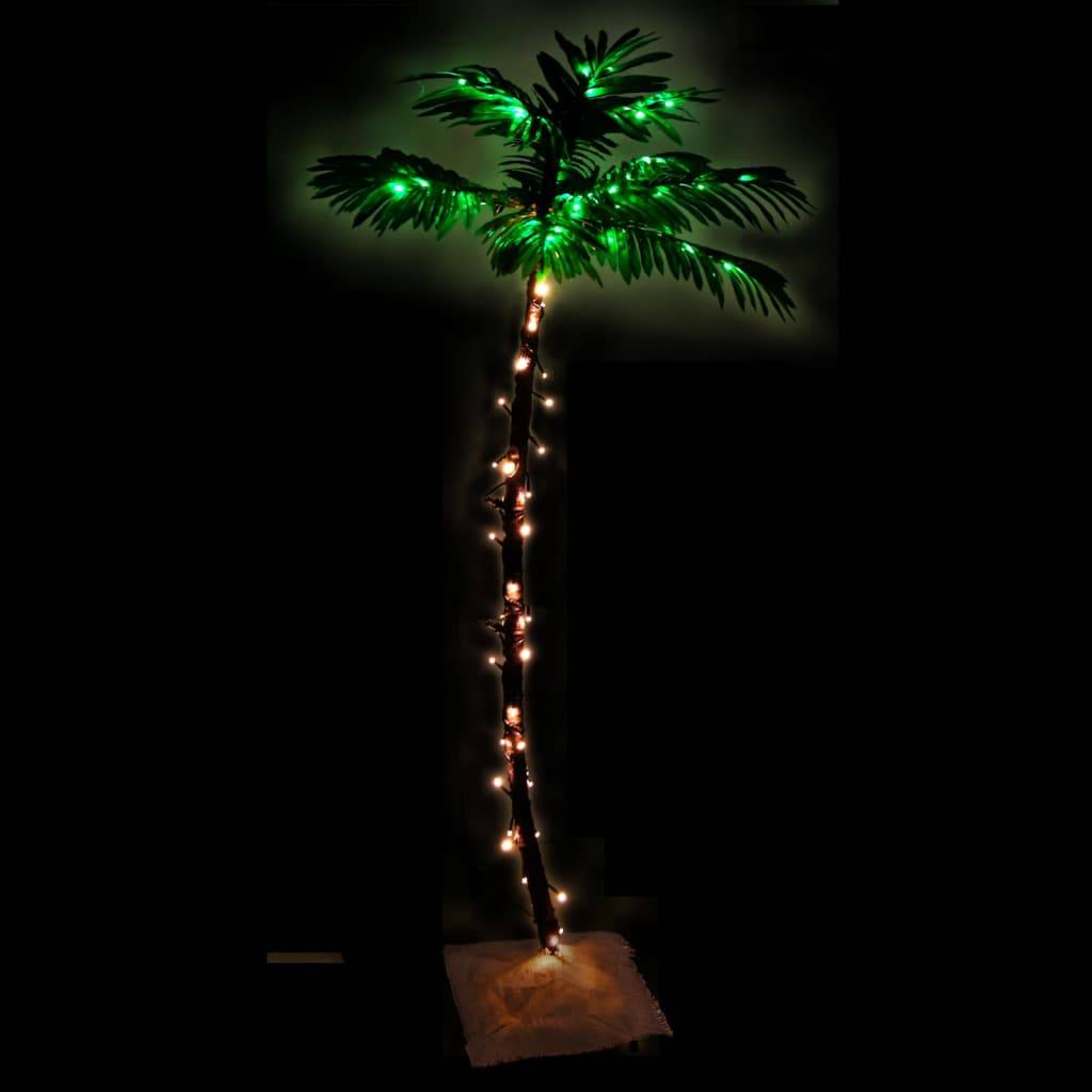 Vidaxl - Palmier à LED 88 LED Blanc chaud 150 cm vidaXL 345137 - Image 9