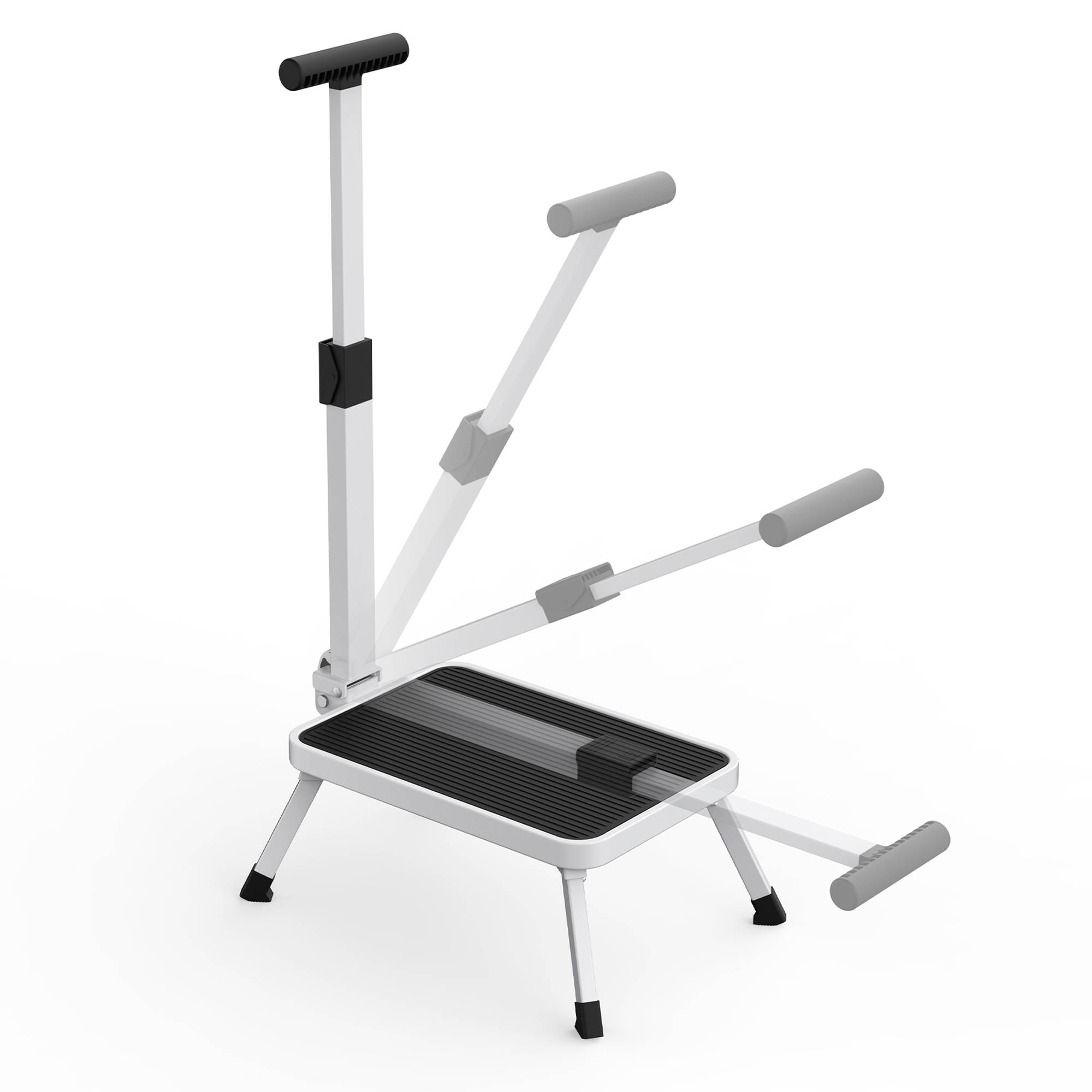 Fishtec - Marchepied Sécurité avec Barre d'Appui - Stable, Pliable, Antidérapant - Image 7
