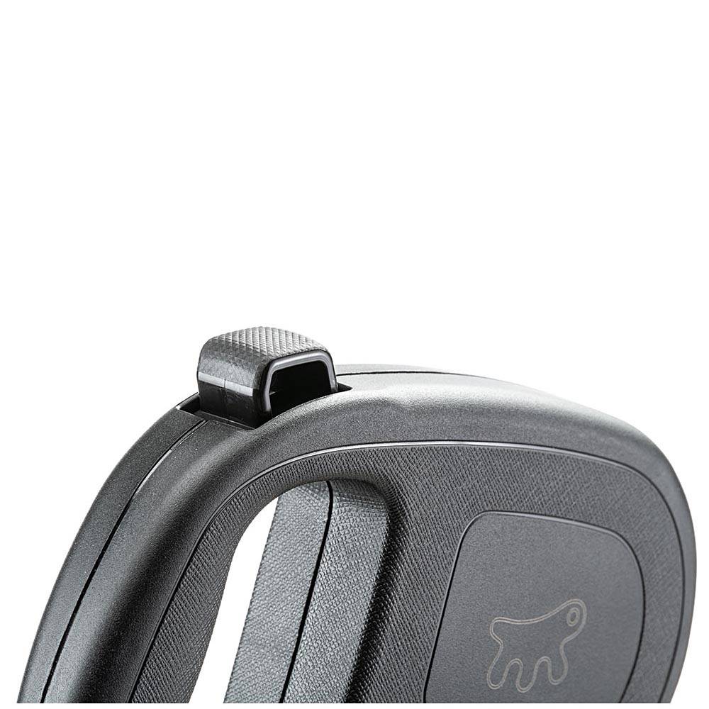 Ferplast - Ferplast Laisse Chien Enrouleur FLIPPY ONE, Laisse pour Grands Chiens jusqu'à 50 Kg. Sangle Extensible max 5 m. Bouton de verrouillage et de - Image 5