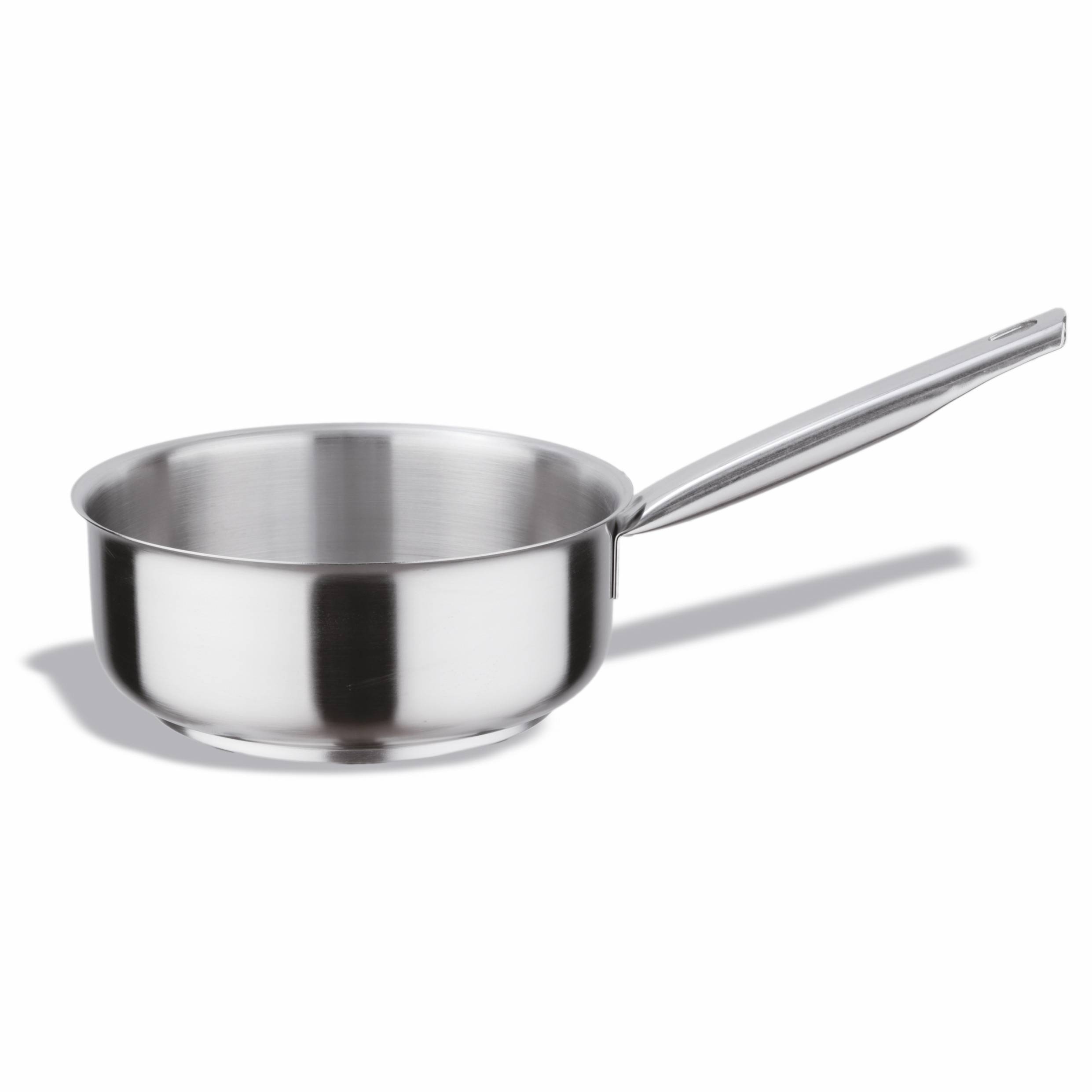 Casserole Basse Inox 18/10 Ø 16 à 28 cm - Pujadas - - Image 1