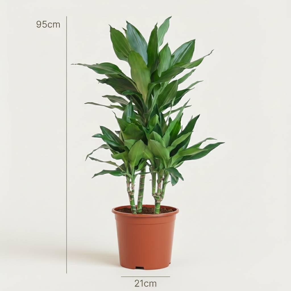 Dracaena Janet Craig - Pot de 21cm - Hauteur 90 - 100cm - Plantes d'intérieur - Image 4
