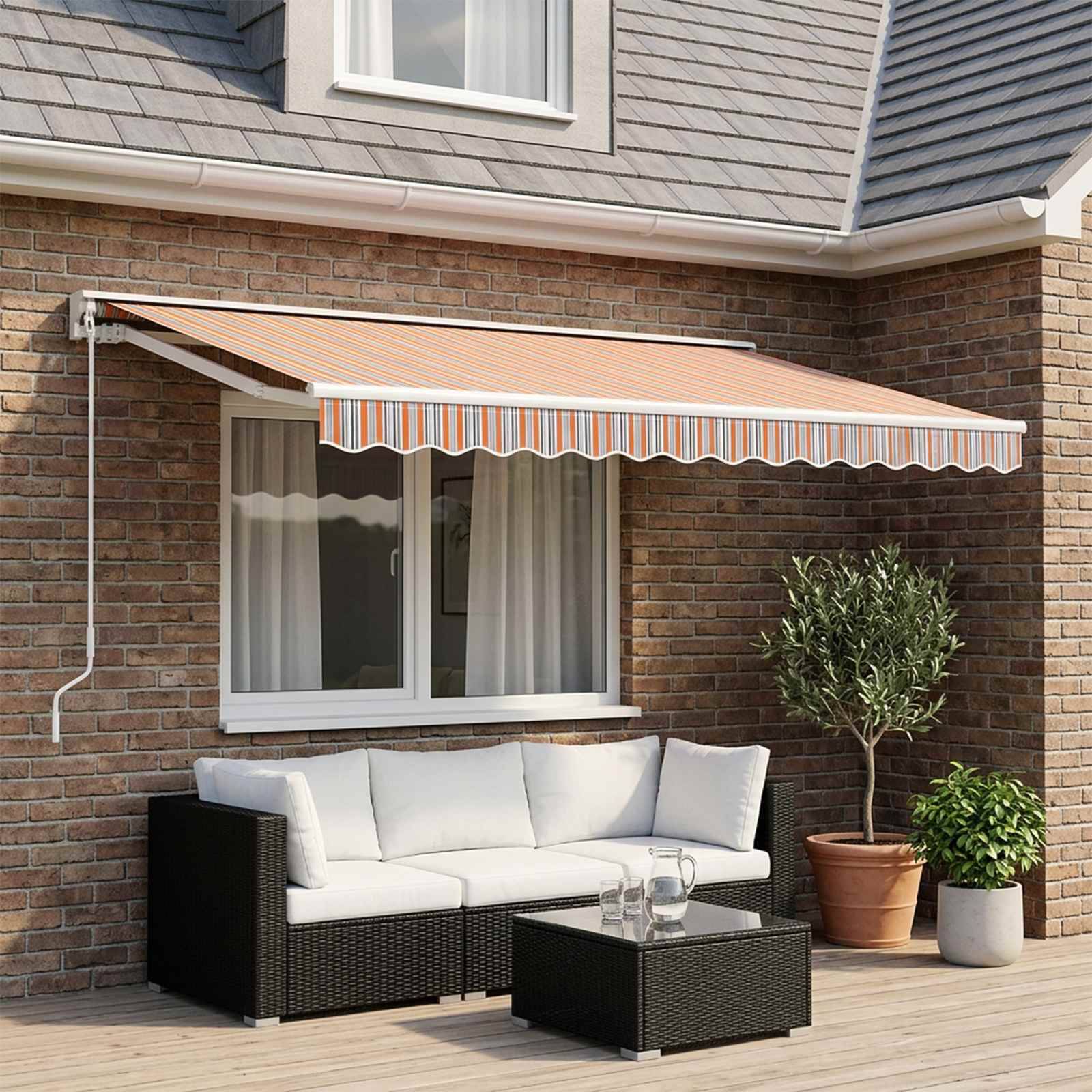 Prolenta Premium - Auvent polyester multicolore  580 x 295 cm  - Prolenta premium p369.5 - Image 1