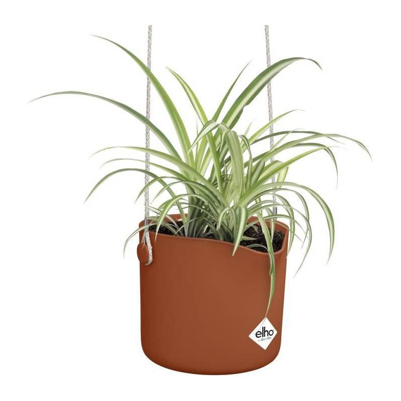 Elho - Pot De Fleurs Rond Vibia - Plastique Réservoir - ø35 - Jaune Miel - Image 3