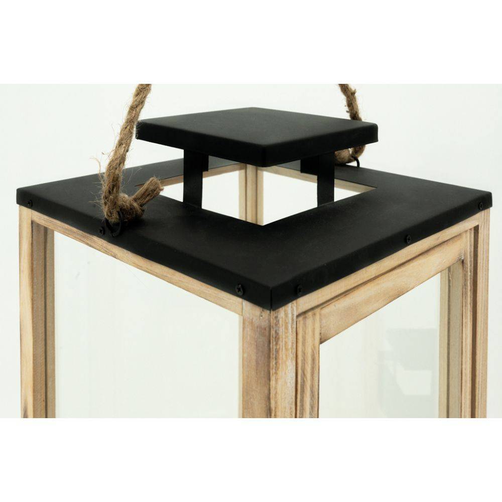 Aubry Gaspard - Lanternes en bois et métal (Lot de 3) - Image 3