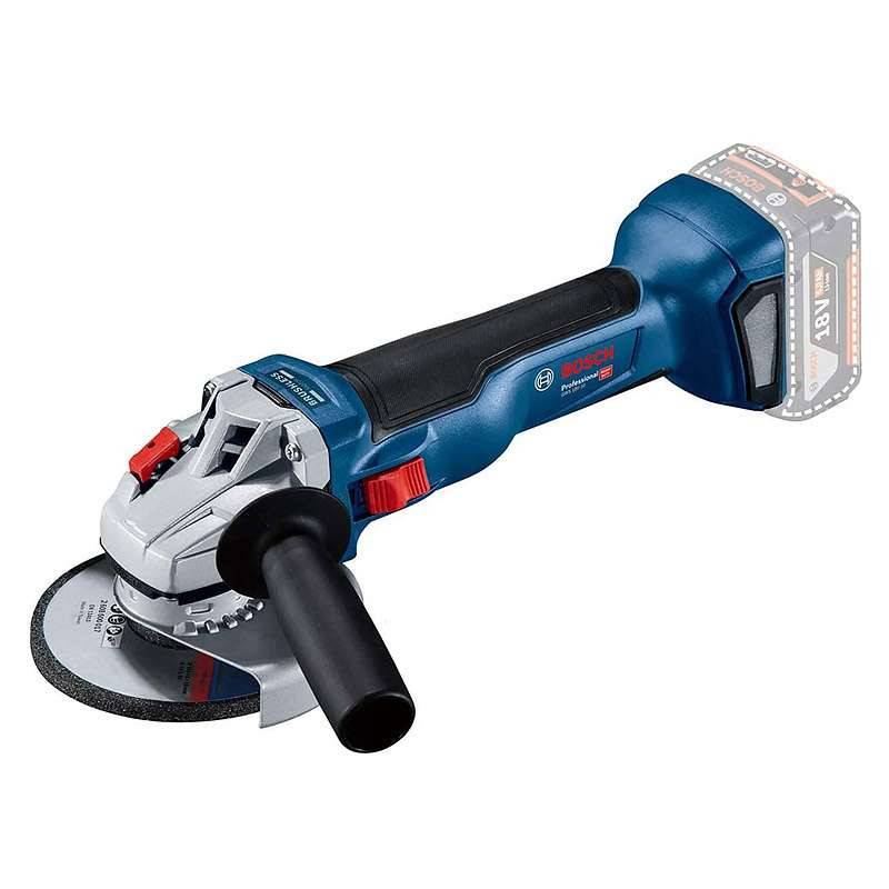 Bosch - Pack 3 outils - Visseuse + Meuleuse + Perforateur -BOSCH Professional - avec une batteries 18v 8.0AH et une 18V 4.0Ah - Chargeur - sac de transport - - Image 2