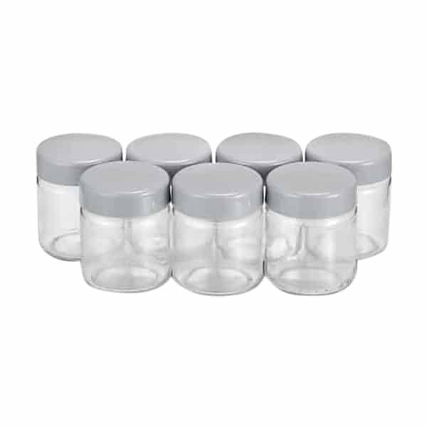 0 - 7 pots en verre pour Yaourtière Severin - BASTIDE - Image 2