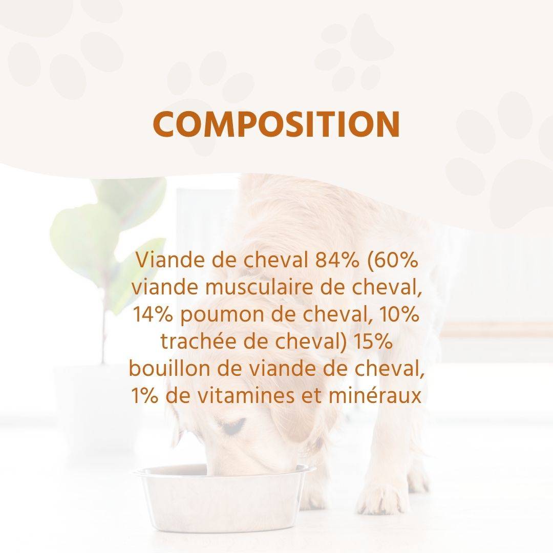 Wildfang - Wildfang - Coffret Gourmet Adulte - Aliments secs et humides - 3 x Venaison / 2 x Cheval - Image 7