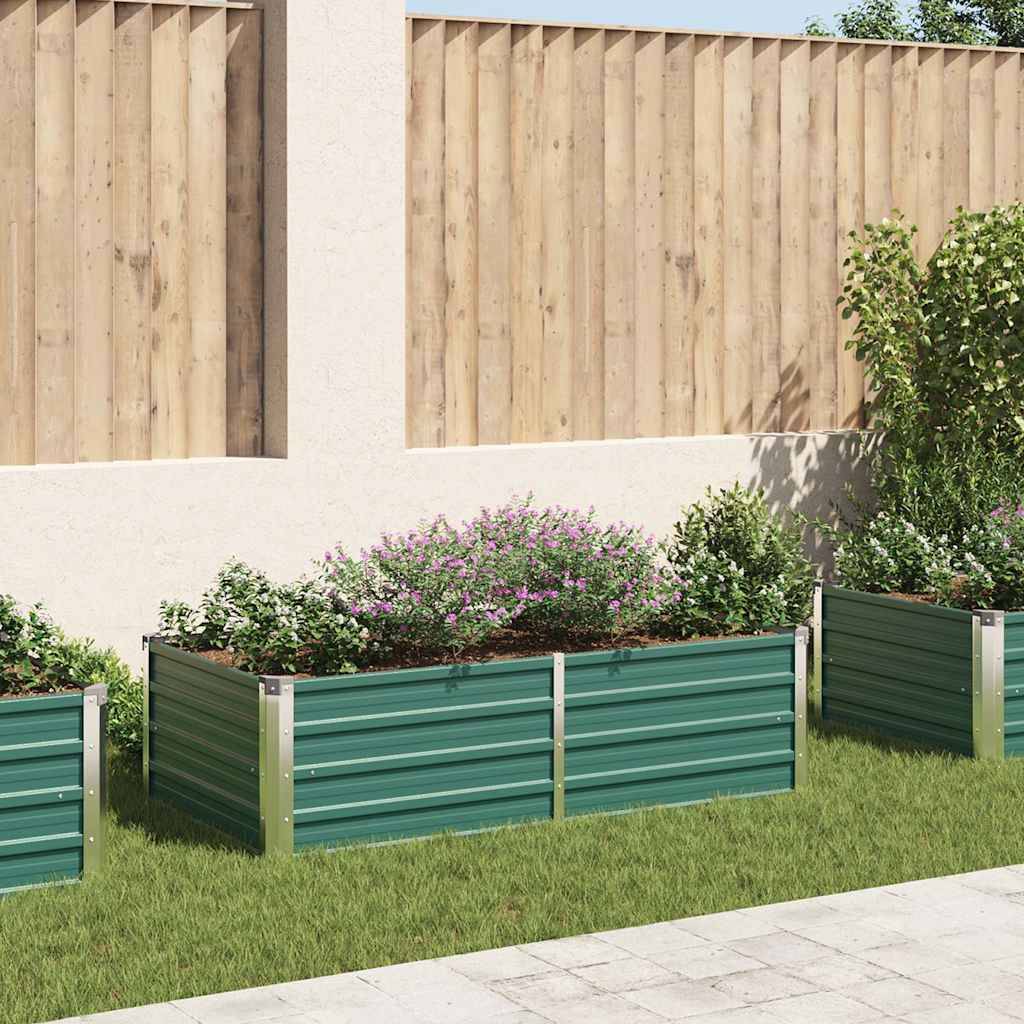 Prolenta Premium - Jardinière acier vert 160 x 80 x 45 cm - Prolenta premium p335.2 - Image 2
