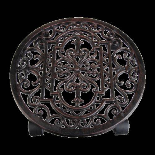 Esschert Design - Chariot pour plantes rond 30cm - charge 50kg - Image 2