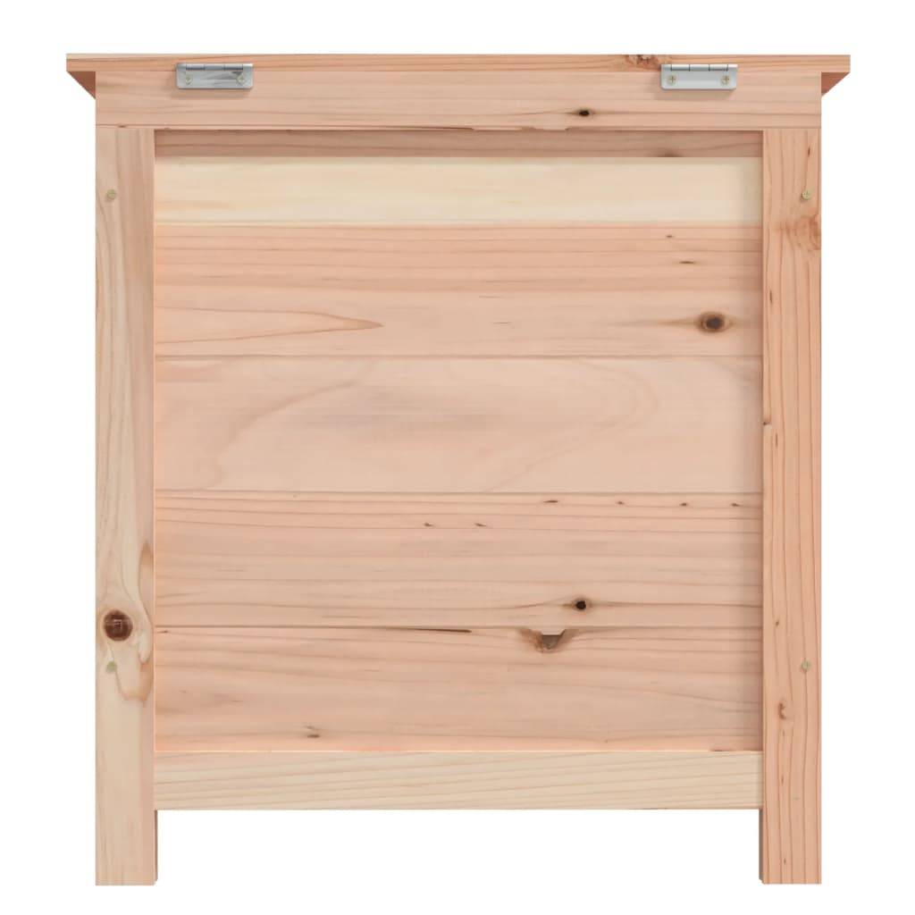 Boîte à coussins d'extérieur 50 x 50 x 56 cm bois de sapin massif - Image 3