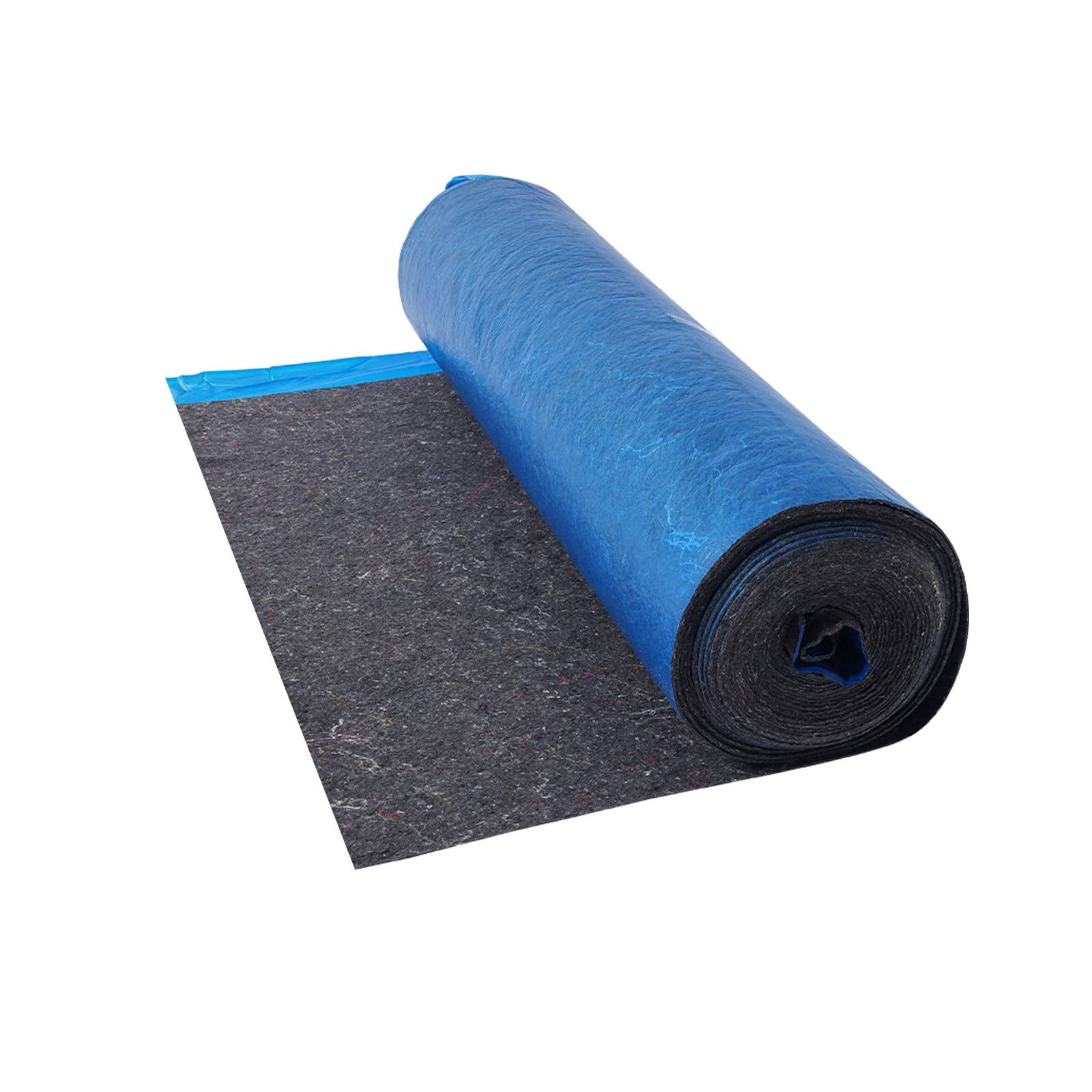 Vevor - VEVOR Sous-couche parquet 18,6 m² - Épaisseur 3 mm, fibre avec film PE imperméable, isolation acoustique, compatible vinyle, stratifié, bois. - Image 1
