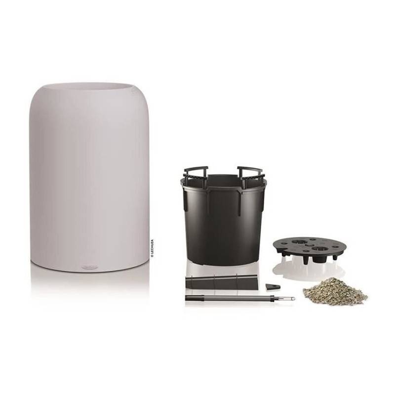 Lechuza - Pot De Fleur Lechuza Havalo 60 - Kit Complet, Gris Lune - Image 3