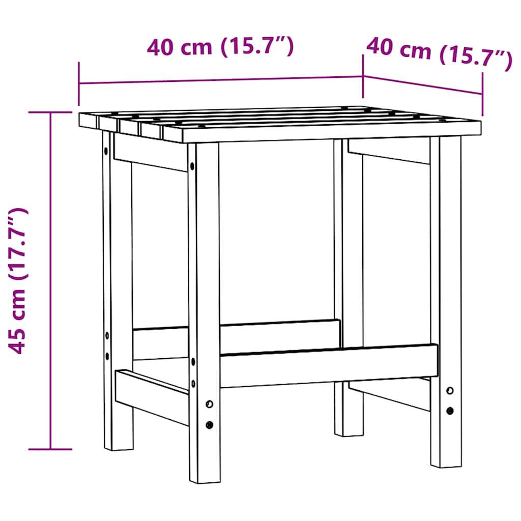 ComfortXL - Chaise de Jardin Adirondack Bois Massif et sa Table d'appoint Brun – ComfortXL Outdoor Living - Image 3