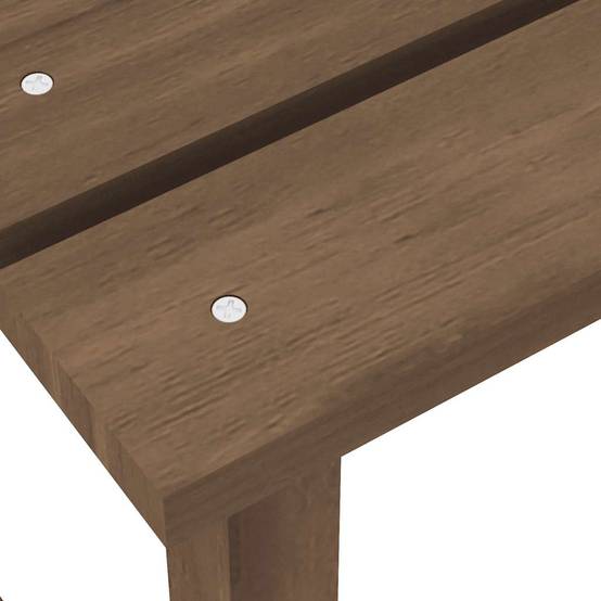 ComfortXL - Chaise de Jardin Adirondack Bois Massif et sa Table d'appoint Brun – ComfortXL Outdoor Living - Image 10
