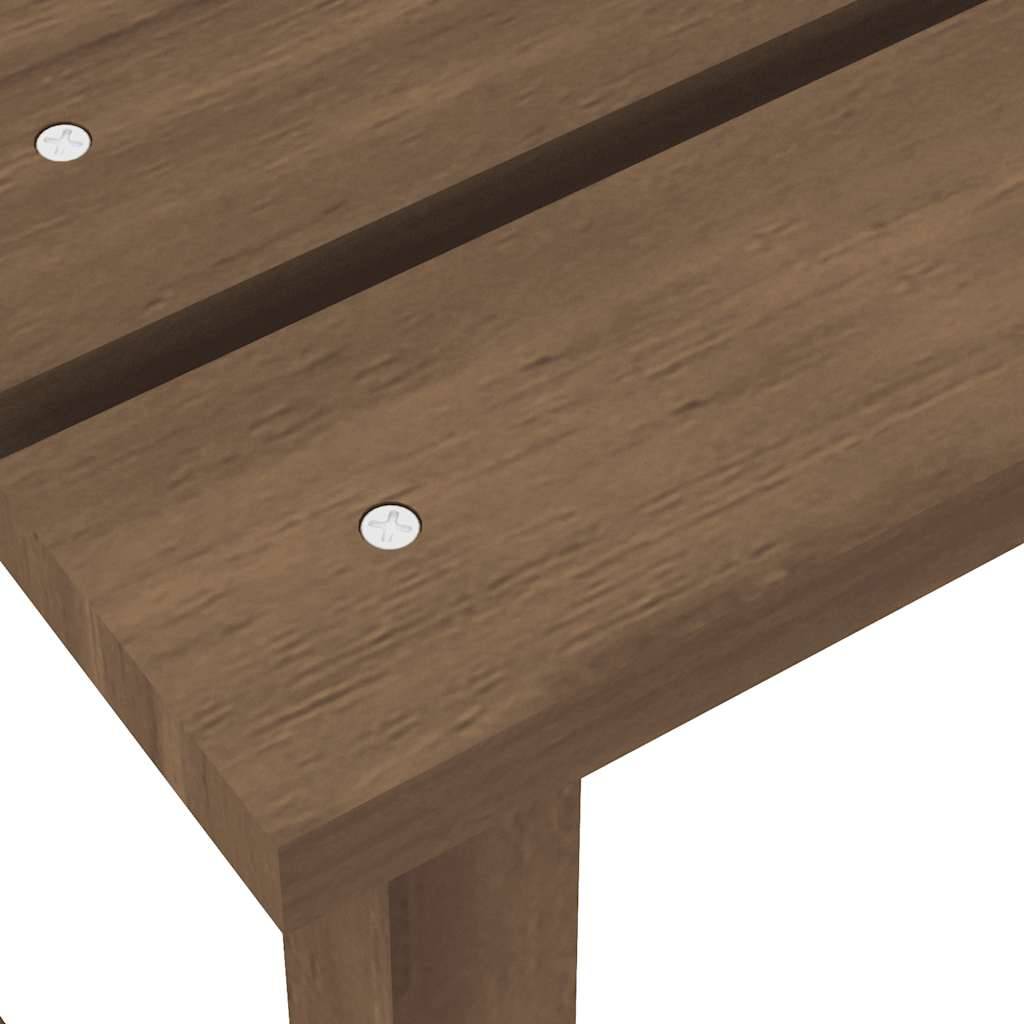 ComfortXL - Chaise de Jardin Adirondack Bois Massif et sa Table d'appoint Brun – ComfortXL Outdoor Living - Image 10