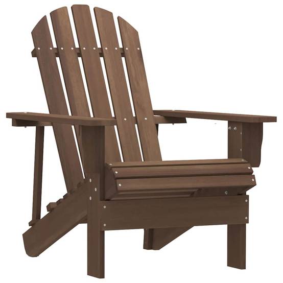 ComfortXL - Chaise de Jardin Adirondack Bois Massif et sa Table d'appoint Brun – ComfortXL Outdoor Living - Image 7
