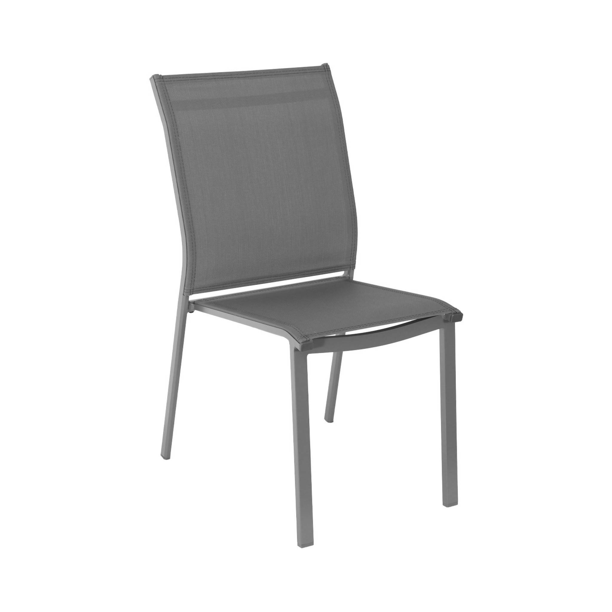 Table de jardin extensible aluminium + 8 assises anthracite - Soria / Buffalo | sweeek - Image 7