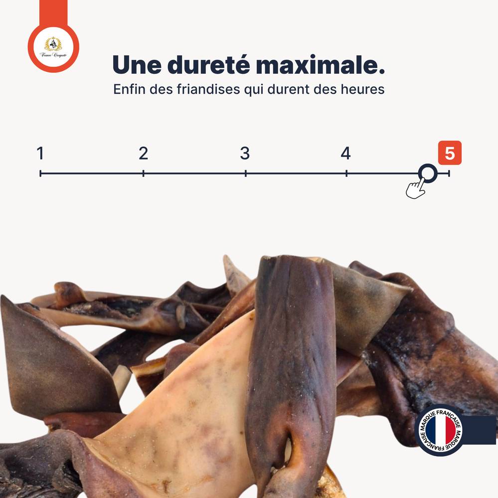 peau de chameau 1kg (mastication longue/hypoallergenique) friandise pour chien - France croquettes - Image 4