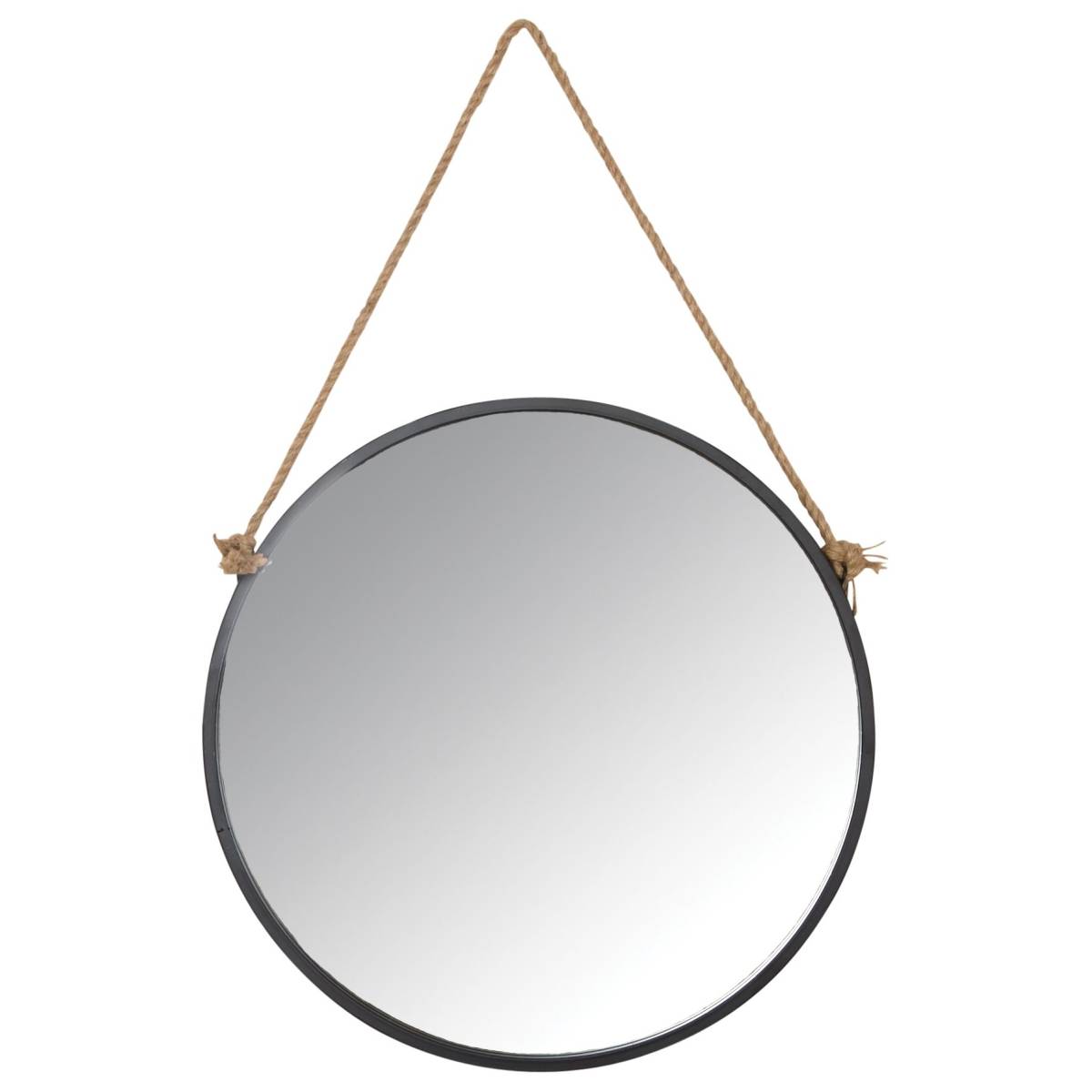 Aubry Gaspard - Miroir avec corde Matelot Rond - Image 1