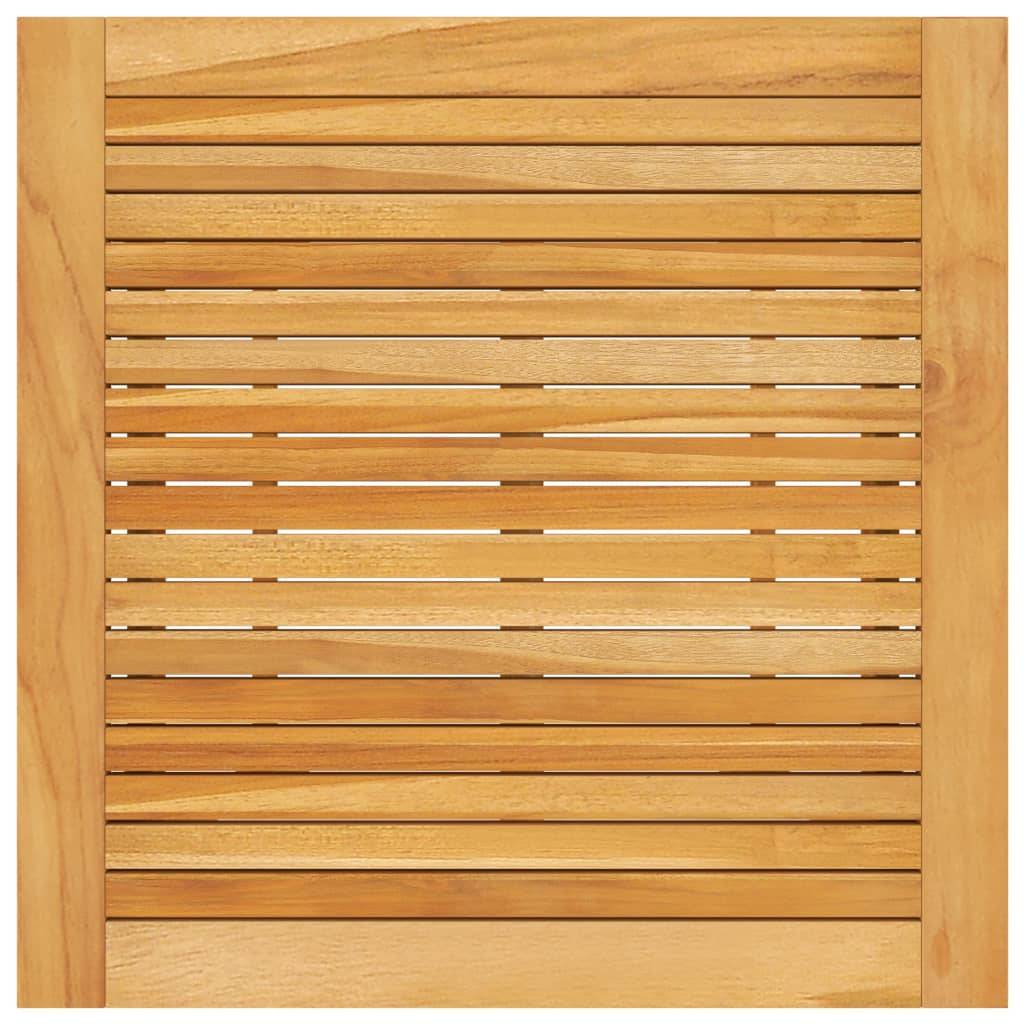 Ensemble de bar de jardin avec coussins 3 pièces marron - Image 5