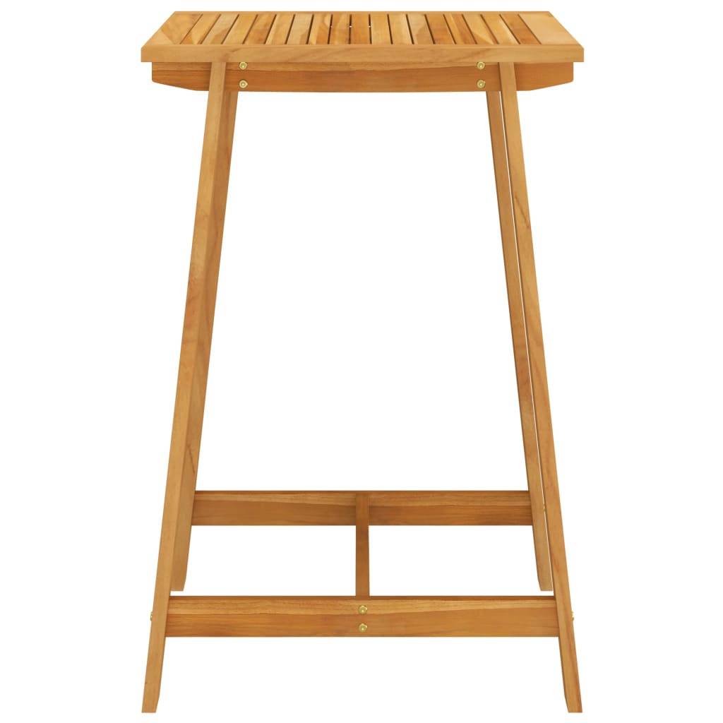 Ensemble de bar de jardin avec coussins 3 pièces marron - Image 4