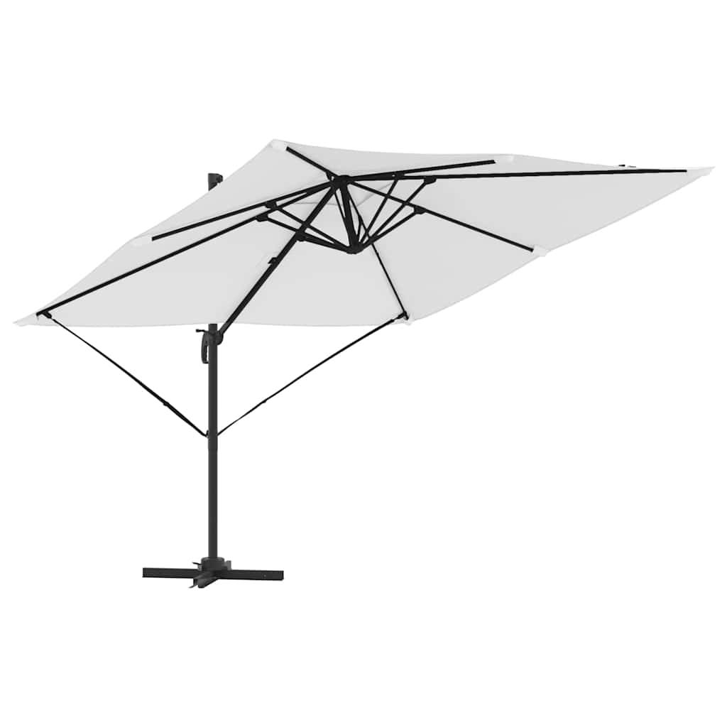 Parasol de jardin | Parasol d'extérieur | Parasol Roma Beige 286 x 284 x 265 cm Aluminium et polyester Maison Chic - Image 1