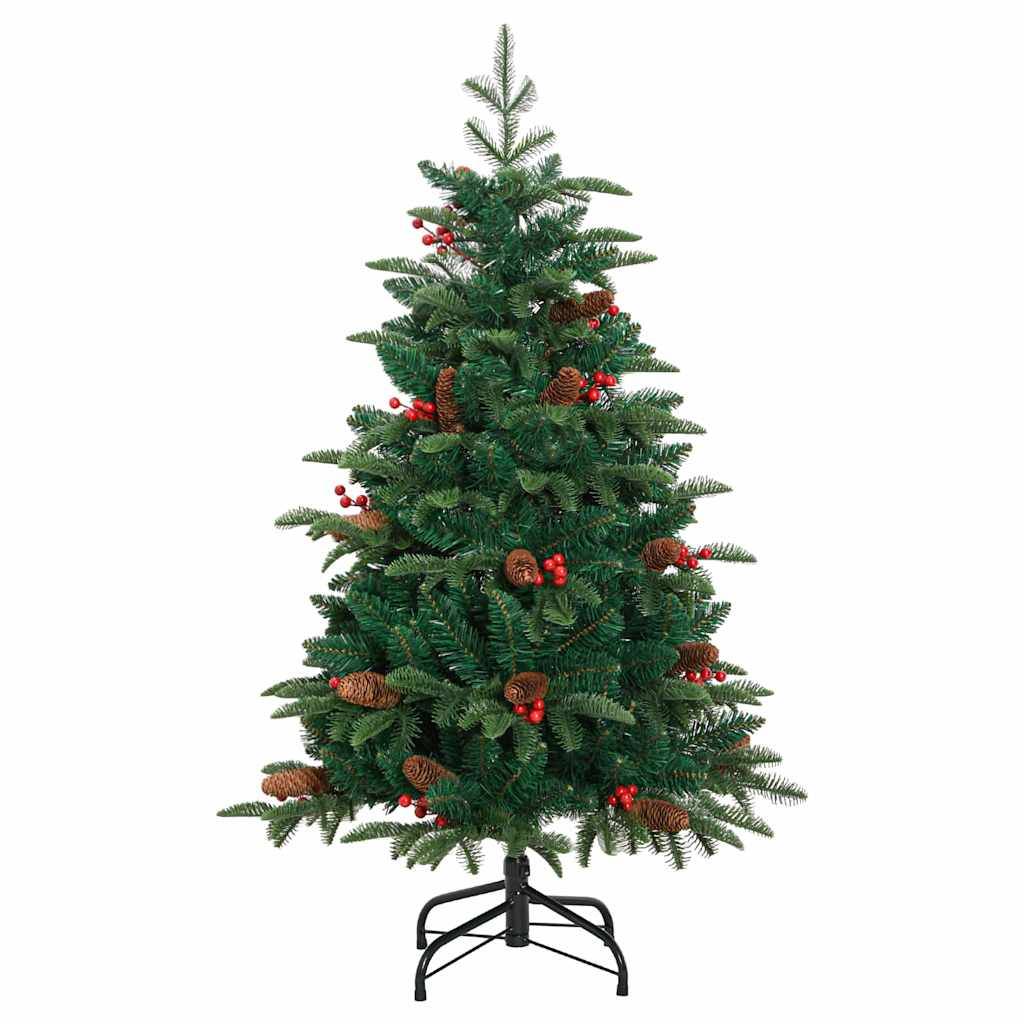 Sapin de Noël | Arbre de Noël artificiel Vert 150 cm PVC, métal et plastique Maison Chic - Image 4