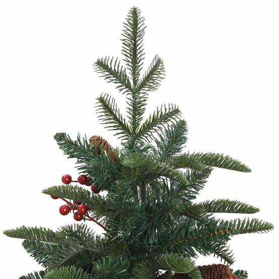 Sapin de Noël | Arbre de Noël artificiel Vert 150 cm PVC, métal et plastique Maison Chic - Image 9