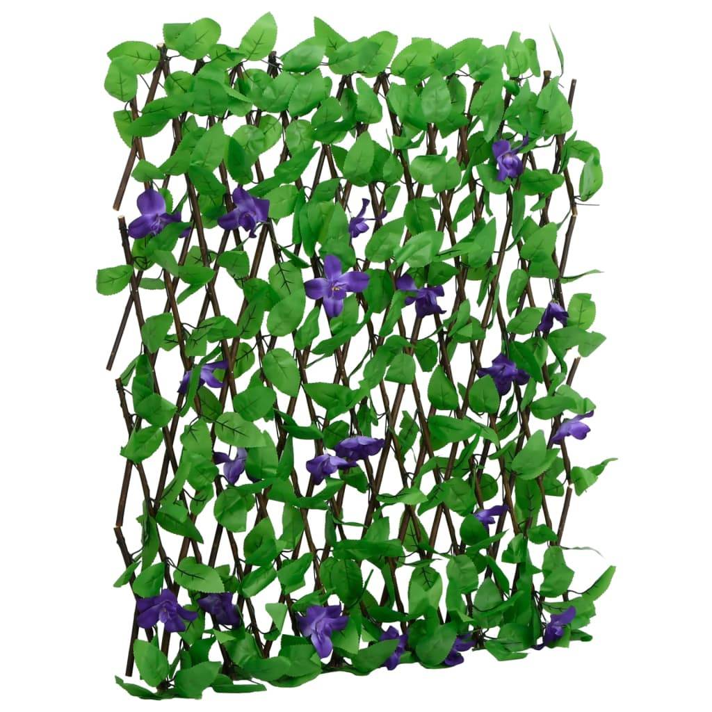 Treillis de lierre artificiel PVC bois vert 180 x 70 cm, Poids :3.94kg - PANGIVO - Image 2