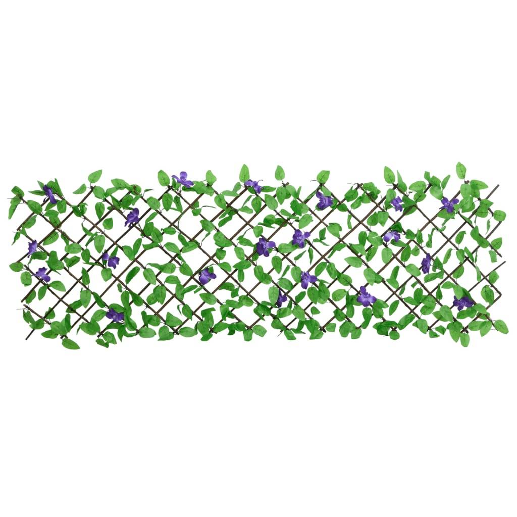 Treillis de lierre artificiel PVC bois vert 180 x 70 cm, Poids :3.94kg - PANGIVO - Image 4