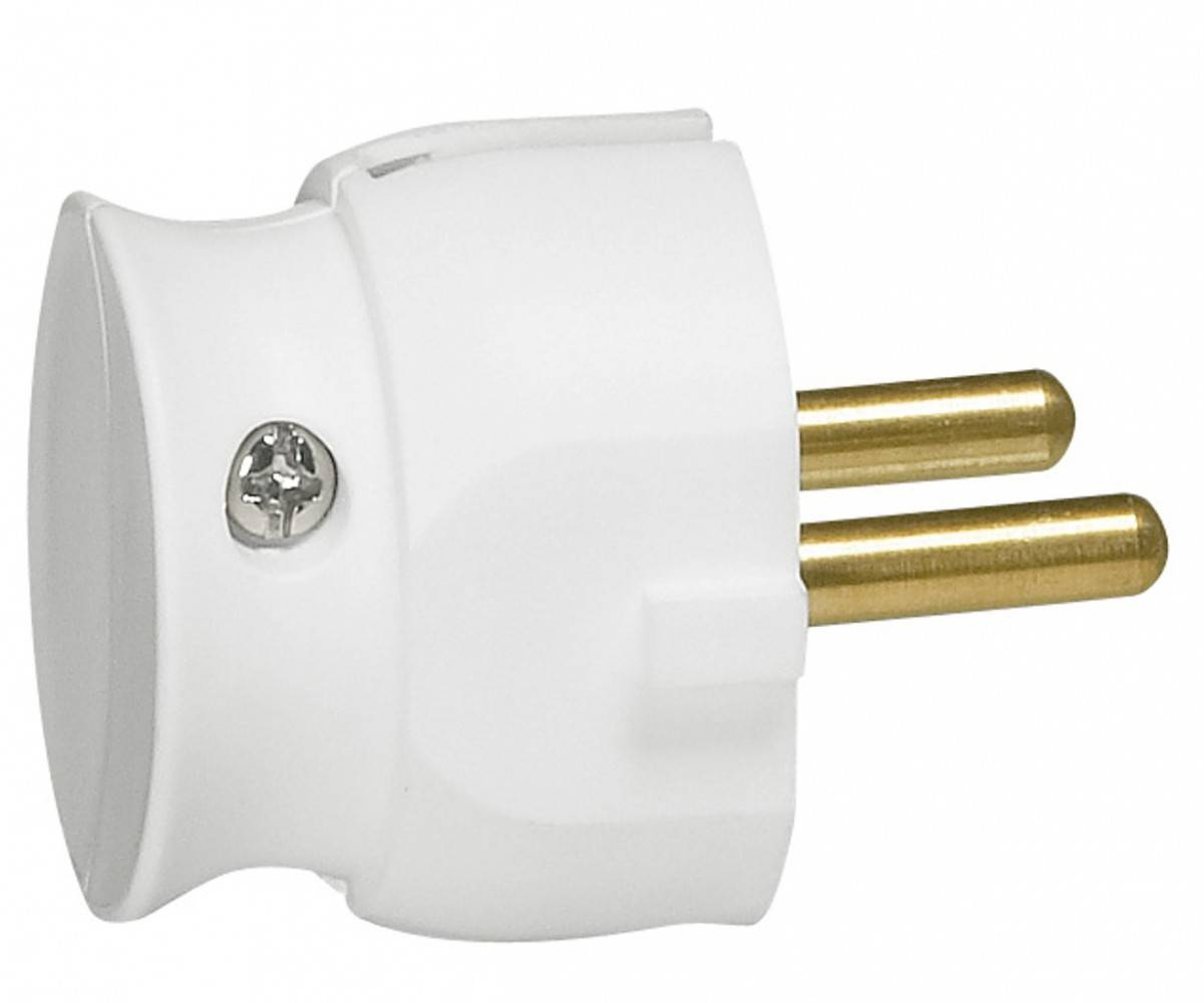 Legrand - Fiche électrique mâle 2 pôles, 16 A, LEGRAND - Image 2